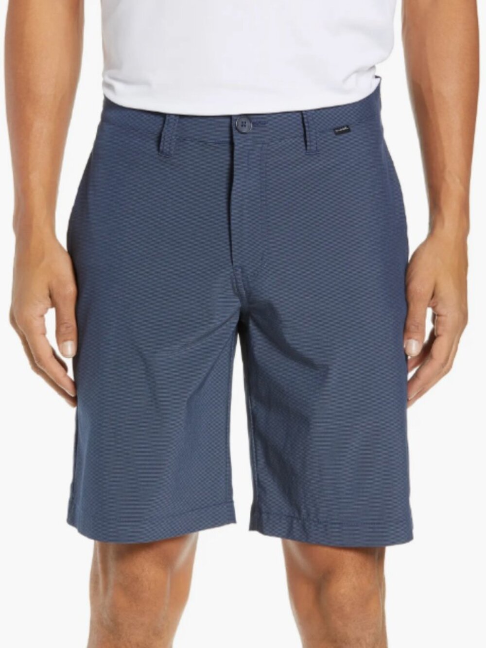 Travis Mathew Men's Carlsbad Performance Shorts in Blue Nights/Vintage Indigo 42